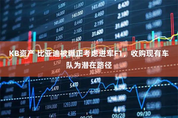 KB资产 比亚迪被曝正考虑进军F1，收购现有车队为潜在路径