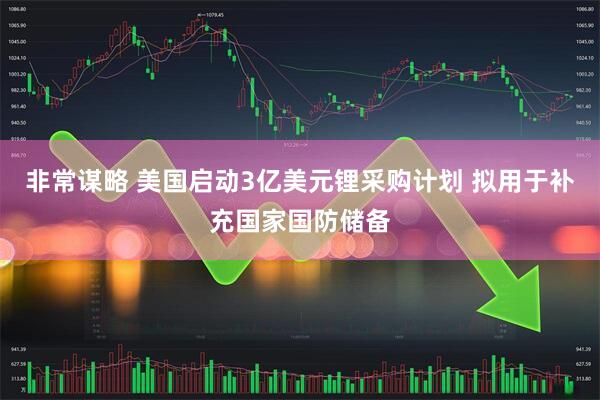 非常谋略 美国启动3亿美元锂采购计划 拟用于补充国家国防储备