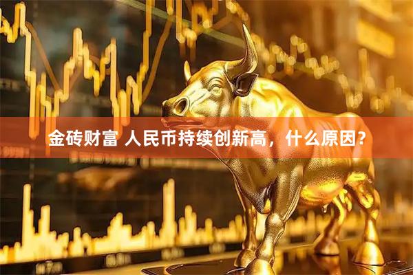 金砖财富 人民币持续创新高，什么原因？