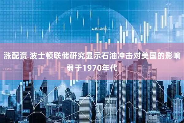 涨配资 波士顿联储研究显示石油冲击对美国的影响弱于1970年代