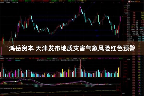 鸿岳资本 天津发布地质灾害气象风险红色预警